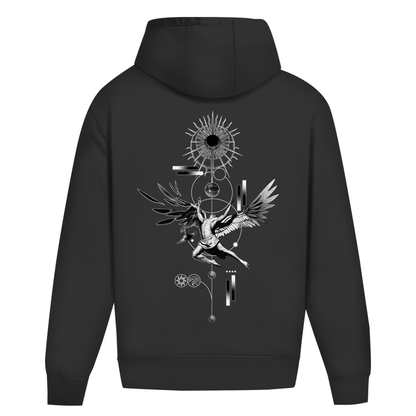 Herren Oversize Hoodie Engel - Tattoo - Culture