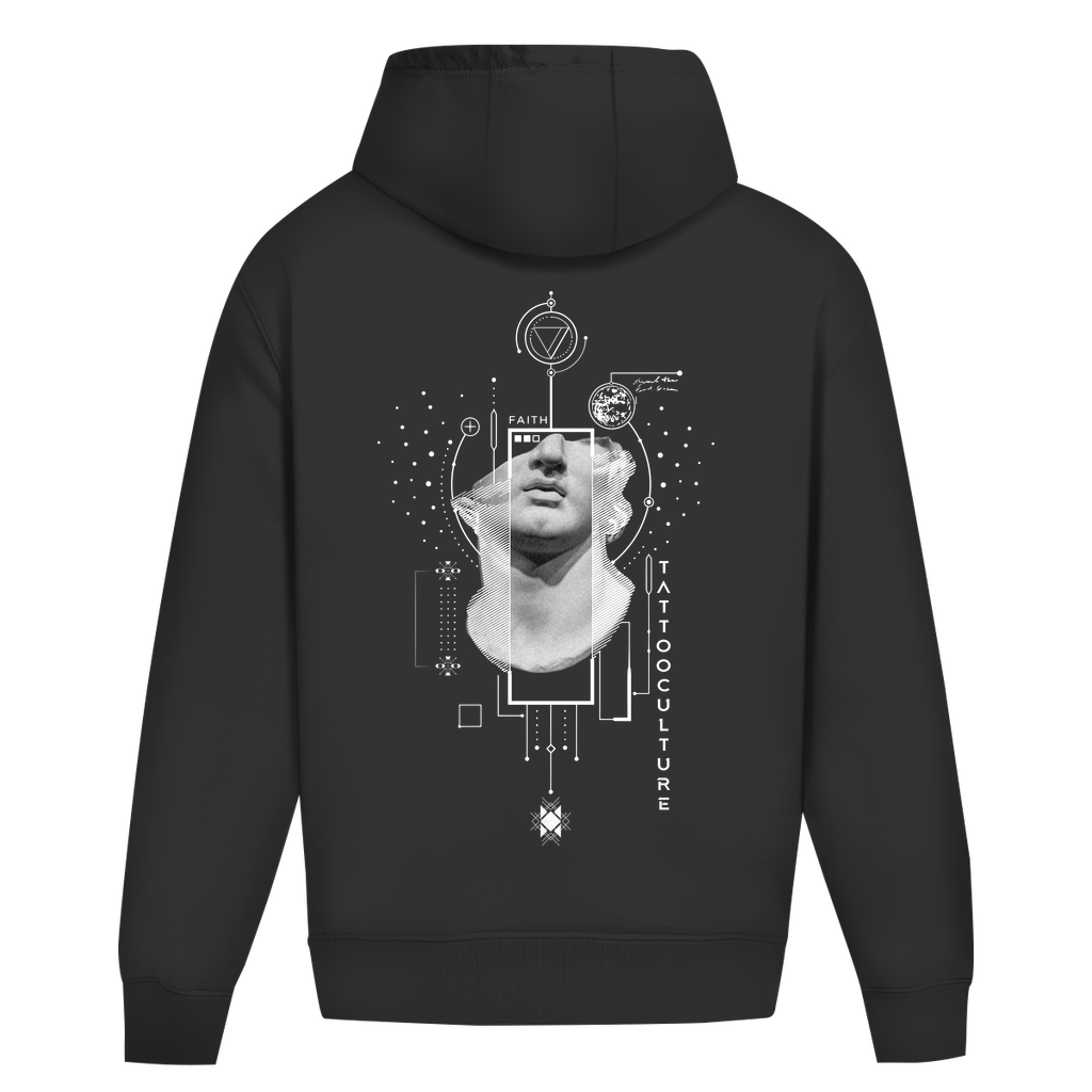 Herren Oversize Hoodie Greek - Tattoo - Culture