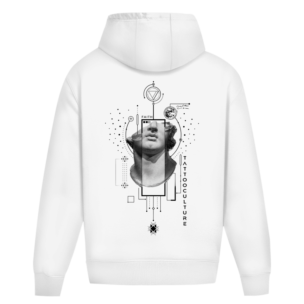 Herren Oversize Hoodie Greek - Tattoo - Culture