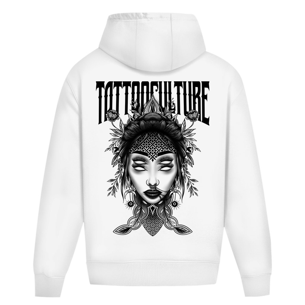 Herren Oversize Hoodie Medusa - Tattoo - Culture