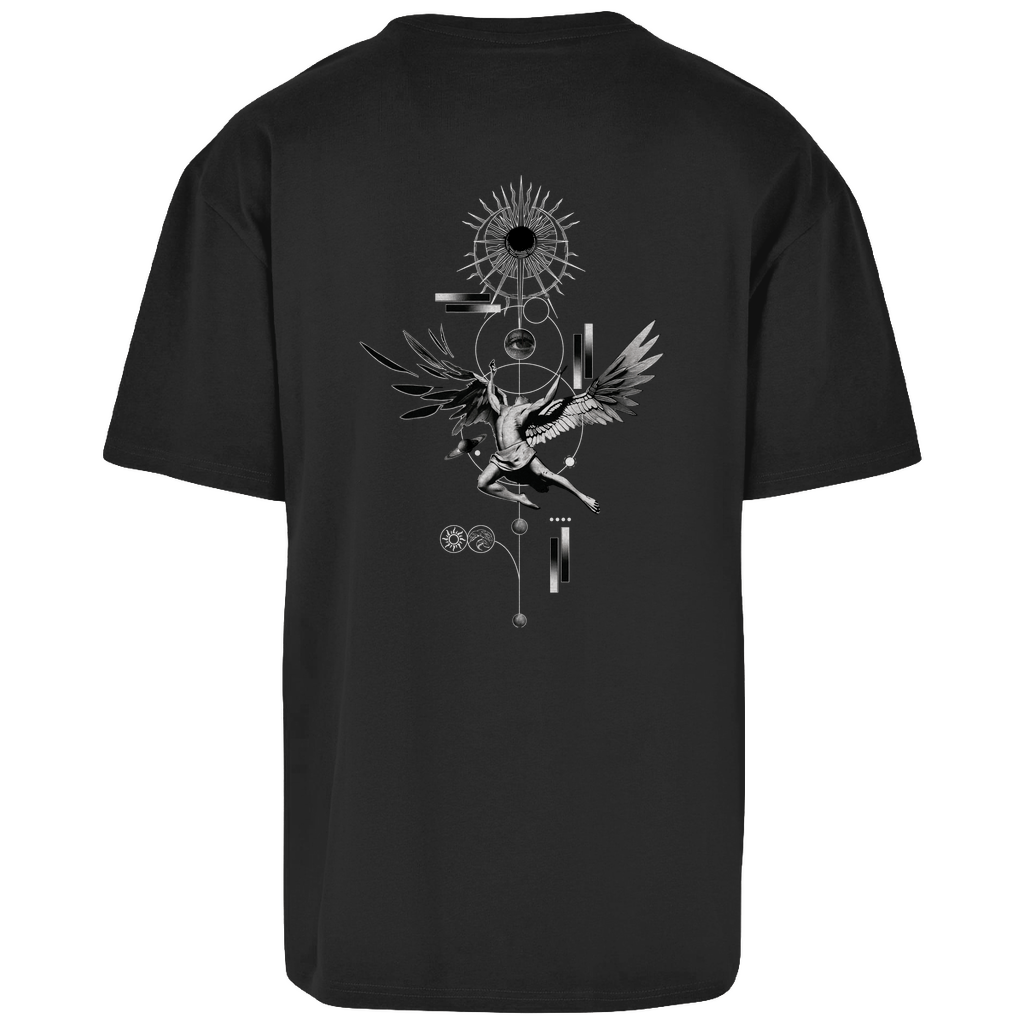 Herren Oversize T-Shirt Engel - Tattoo - Culture
