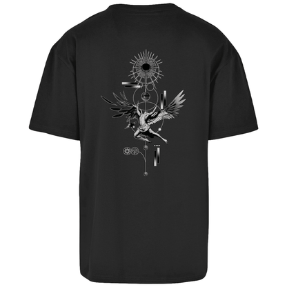 Herren Oversize T-Shirt Engel - Tattoo - Culture