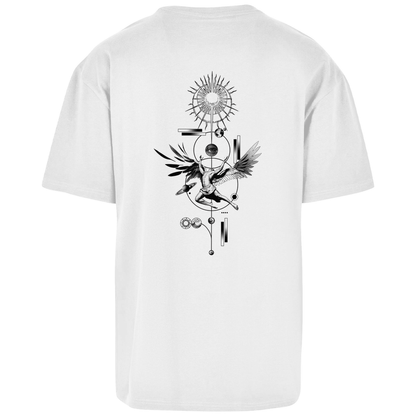 Herren Oversize T-Shirt Engel - Tattoo - Culture