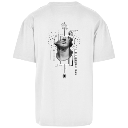 Herren Oversize T-Shirt Greek - Tattoo - Culture