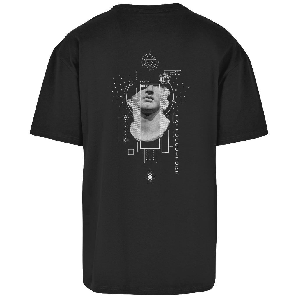 Herren Oversize T-Shirt Greek - Tattoo - Culture