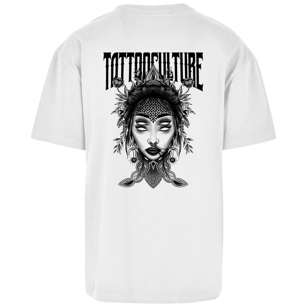 Herren Oversize T-Shirt Medusa - Tattoo - Culture