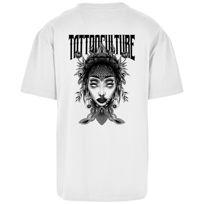 Herren Oversize T-Shirt Medusa - Tattoo - Culture