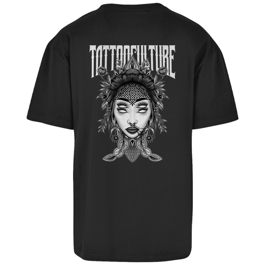 Herren Oversize T-Shirt Medusa - Tattoo - Culture
