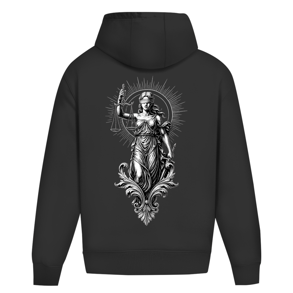 Oversize Hoodie Ohne Kordel Justicia - Tattoo - Culture